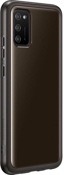 Samsung A025 Galaxy A02s Soft Clear Cover Black (EF-QA025TBEG)