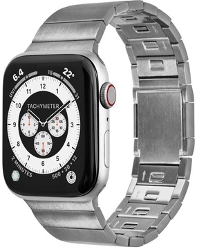 LAUT LINKS 2.0 for Apple Watch 42/44/45/49mm Silver (L_AWL_L2_SL)