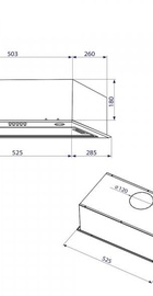 Minola HBI 53270 BL 800 LED