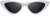 Winla Fashion Design Cat Eye Sunglasses Women White/Grey (model WL1127)