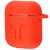 Simple Case Silicone Red for Apple AirPods (with Logo)