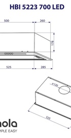 Minola HBI 5223 I 700 LED