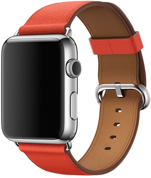 Apple Classic Buckle for Watch 42mm/44mm/45mm/46mm/49mm Red (MMAN2)