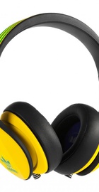 Monster Adidas Originals Limited Over-Ear Yellow and Green over Black