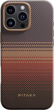 Pitaka Military-Grade Protective Case for iPhone 16 Pro - Sunset (KI1601CPSU)