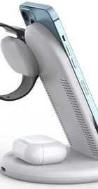 WIWU Power Air 3 in 1 Wireless Charger White (PA3IN1)