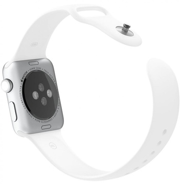 Apple Sport Band for Watch 42mm/44mm/45mm/46mm/49mm White M/L & L/XL (ML9H2)