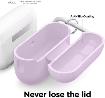 Elago Silicone Hang Case Lavender for Airpods Pro 2nd Gen (EAPP2SC-HANG-LV)