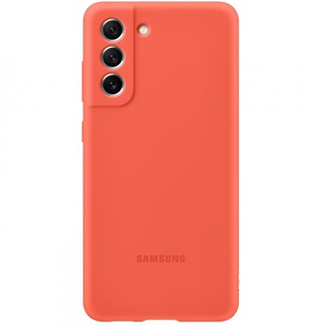 Samsung G990 Galaxy S21 FE Silicone Cover Coral (EF-PG990TPEG)