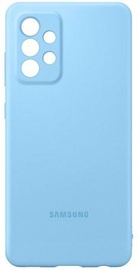 Samsung A525 Galaxy A52 Silicone Cover Blue (EF-PA525TLEG)