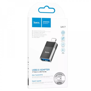 Hoco UA17 OTG adapter USB to Lightning