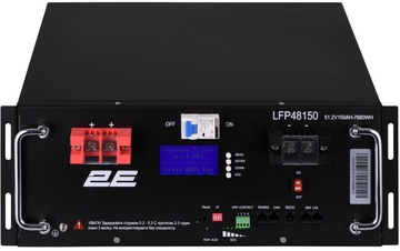 2E LFP48150 48V/150Ah 19" LCD 16S