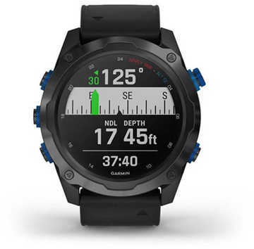 Garmin Descent Mk2i Titanium Carbon Gray DLC with Black Band (010-02132-01)