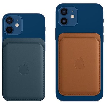 Apple iPhone Leather Wallet with MagSafe Baltic Blue (MHLQ3) (high copy)