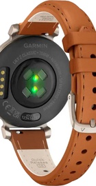 Garmin Lily 2 Classic Cream Gold with Tan Leather Band (010-02839-02/60)