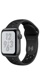 Apple Watch Nike+ Series 4 GPS 40mm Space Gray Aluminum Case with Anthracite/Black Nike Sport Band (MU6J2)