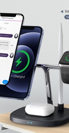 Choetech 4-in-1 Magnetic Wireless Charger