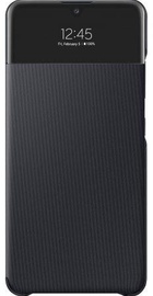 Samsung A325 Galaxy A32 Smart S View Wallet Cover Black (EF-EA325PBEG)