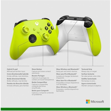 Microsoft Xbox Series X | S Wireless Controller Electric Volt (QAU-00022)