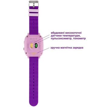 AmiGo GO005 4G WIFI Thermometer Purple
