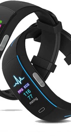 Lemfo P3 Plus с ЭКГ и тонометром (Синий)