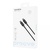 Proove Flex Metal Type-C to Type-C 60w (1m) Black