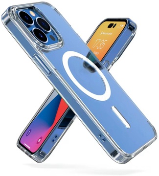 Mutural Jingtou series Magsafe TPU + PC Case for iPhone 14 Pro Max Transparent