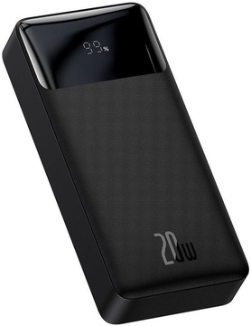 Baseus Bipow Digital Display 20W 20000 mAh Black (PPDML-M01)