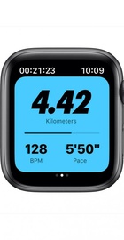 Apple Watch Nike SE GPS 44mm Space Gray Aluminum Case with Anthracite/Black Nike Sport Band (MKQ83)