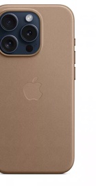 Apple iPhone 16 Pro Max Leather Case with Magsafe Taupe (high copy)