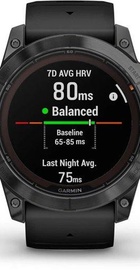 Garmin Fenix 7X Pro Solar Slate Gray w. Black Band (010-02778-00/01)