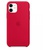 Apple iPhone 12 mini Silicone Case Rose Red (high copy)