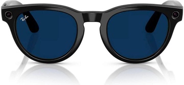 Ray-Ban Meta Headliner Large Shiny Black/Clear to Sapphire Transitions (RW4009F 601/MF 51-23)