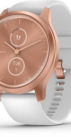 Garmin Vivomove Style Rose Gold Aluminum w. White Silicone B. (010-02240-00)