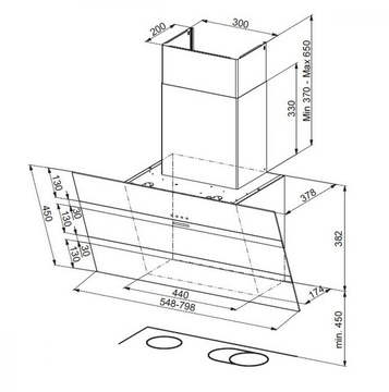 Faber Steelmax Ev8 Led Bk A80 (330.0538.526)