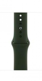 Apple Watch Series 6 GPS + Cellular 44mm Gold Stainless Steel Case w. Cyprus Green Sport B. (M07N3/M09F3)