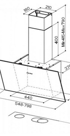 Faber Tweet EV8 WH A80 LED (330.0529.667)