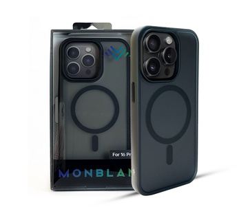 Monblan Magnetic Matte Series for iPhone 16 Black