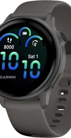 Garmin Vivoactive 6 Slate with Pebble Grey Band (010-02985-04)