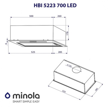 Minola HBI 5223 I 700 LED