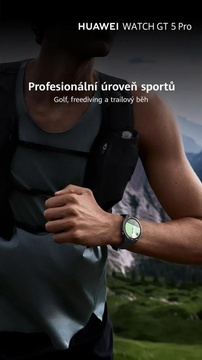HUAWEI Watch GT 5 Pro 46 mm Titanium (55020DKB)