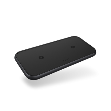 Zens Dual Aluminium Wireless Charger Black with USB-C 30W PD Wall Charger (ZEDC10B/00)