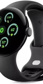 Google Pixel Watch 3 41 mm LTE Matte Black Aluminum Case/Obsidian Active Band