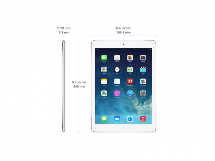 Buy New Tablet Apple iPad Air Wi-Fi 32GB Space Gray (MD786) at Low