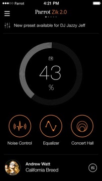 Parrot Zik 2.0 by Philippe Starck Black