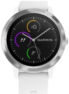 Garmin Vivoactive 3 White with Stainless Hardware (010-01769-22)