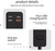 WIWU Smart Power Strip 4x220V+3xUSB+USB-C 20W EU Plug