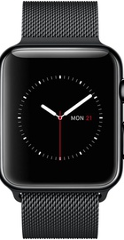 Apple Watch 42mm Space Black Stainless Steel Case with Space Black Milanese Loop (MMG22)