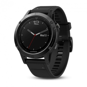 Garmin fenix 5 Black Sapphire with Black Band (010-01688-11)