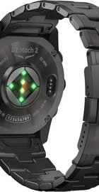 Garmin D2 Mach 2 51mm Carbon Gray DLC Titanium w. Vented Titanium Bracelet (010-02905-30/31)